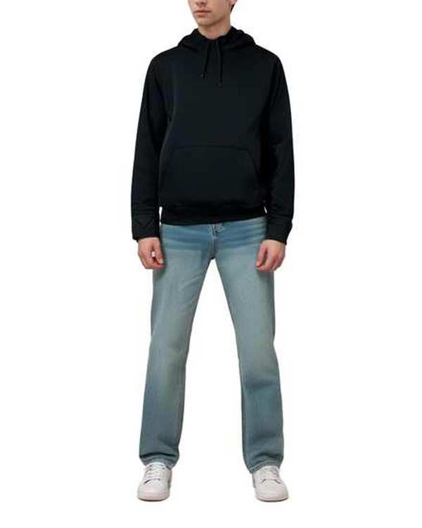 هودی مردانه مشکی هومنیتی Whomanity مدل 0Z5W9