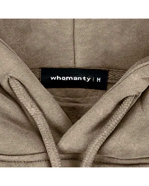 هودی مردانه قهوه ای هومنیتی Whomanity مدل TZ20211204-5 - تصویر 2