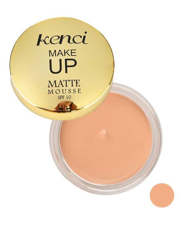 موس صورت مناسب گریم با SPF10 کنسی Kenci حاوی روغن آرگان و آلوئه ورا کد M10