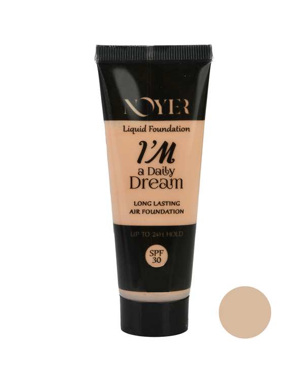 کرم پودر 24 ساعته با SPF30 نویر Noyer مناسب پوست نرمال شماره 110
