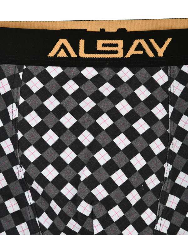 شورت مردانه نیم پا مشکی آلبی Albay کد C2712 - تصویر 2