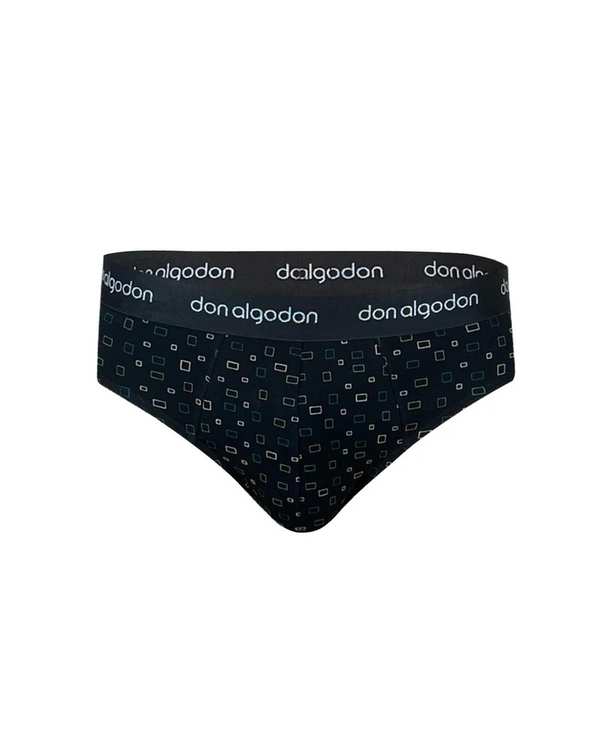 شورت مردانه اسلیپ مشکی don algodon مدل DOMUWPS23 هومنیتی Whomanity