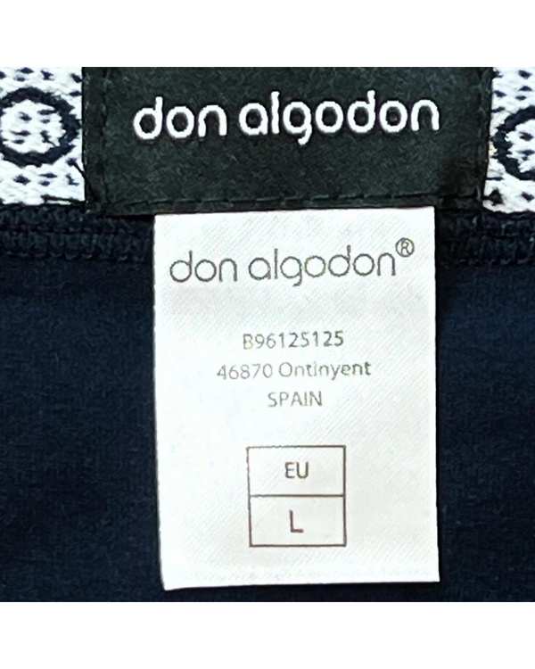 شورت مردانه اسلیپ سرمه ای don algodon مدل DOMUWPS27 هومنیتی Whomanity - تصویر 2