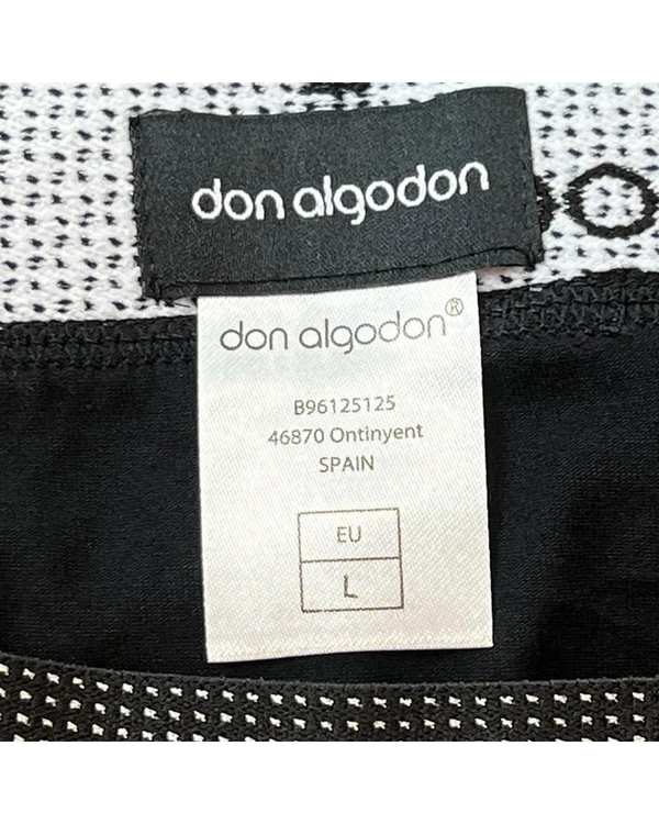 شورت مردانه مشکی don algodon مدل DOMUWPS27 هومنیتی Whomanity بسته 3 عددی - تصویر 4