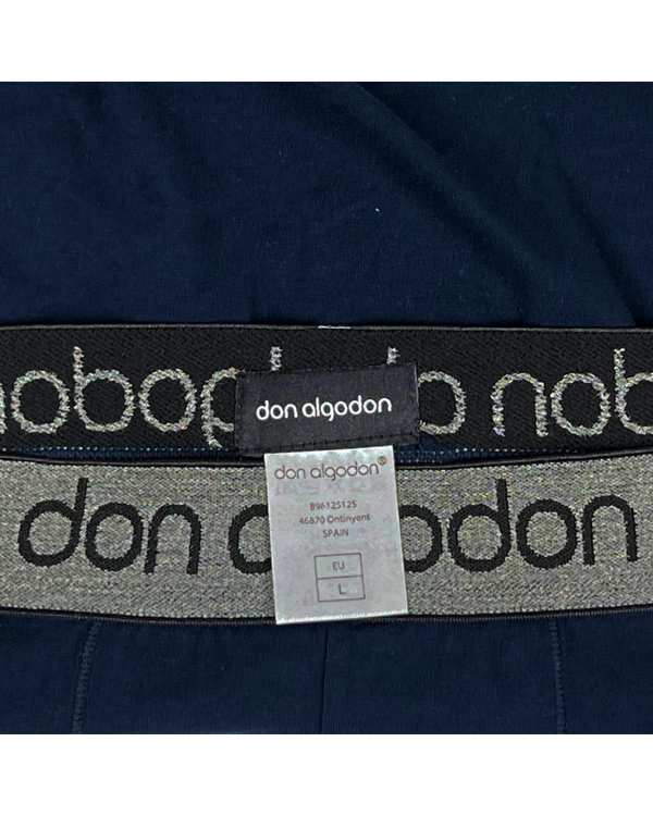 شورت مردانه باکسر سرمه ای don algodon مدل PB01 هومنیتی Whomanity - تصویر 2