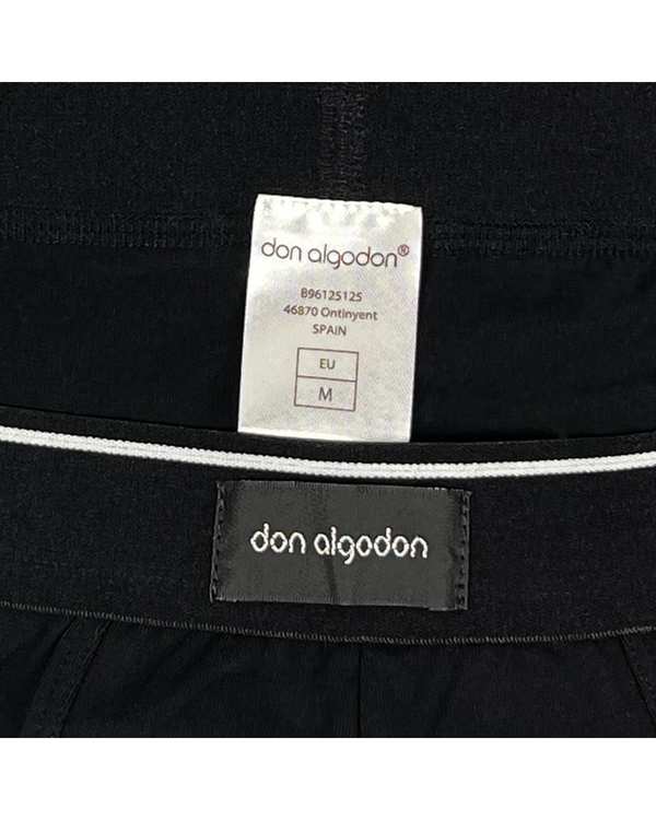 شورت مردانه باکسر مشکی don algodon مدل PB32 هومنیتی Whomanity - تصویر 4