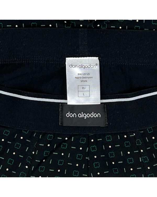 شورت مردانه باکسر مشکی don algodon مدل PB32 هومنیتی Whomanity - تصویر 5