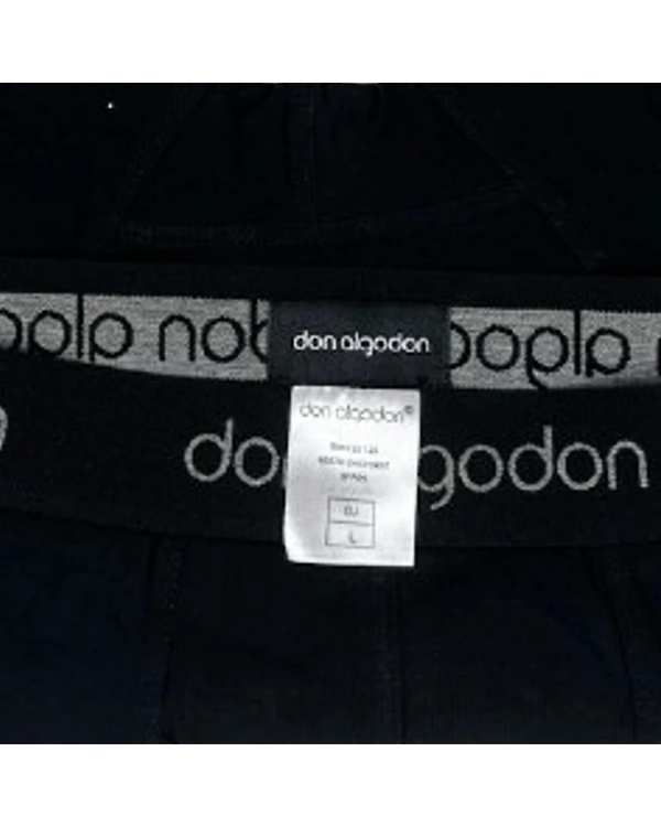 شورت مردانه باکسر مشکی don algodon مدل PB0001 هومنیتی Whomanity - تصویر 3