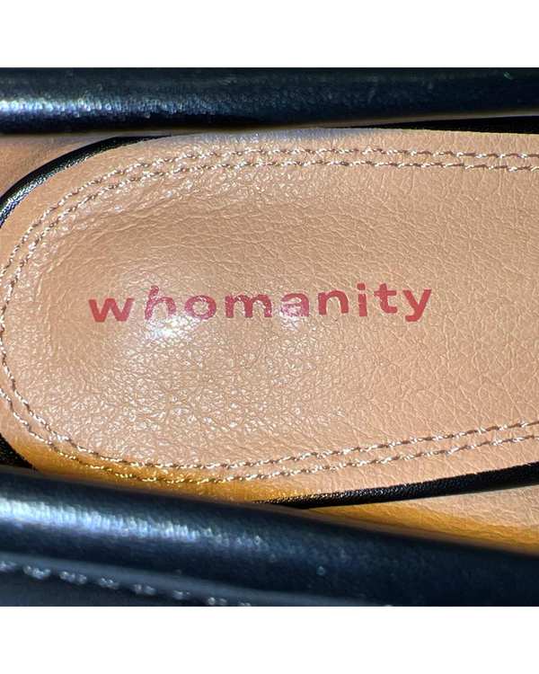 کفش زنانه کالج مشکی هومنیتی Whomanity مدل MY21P1001BK - تصویر 4