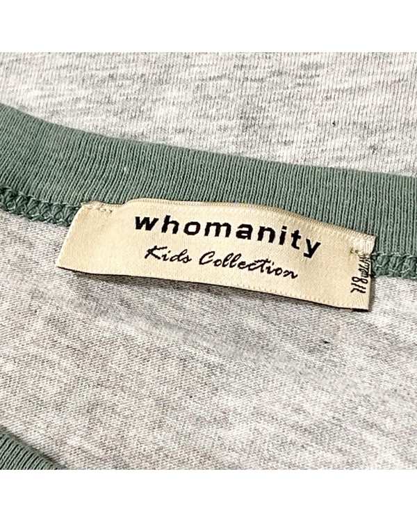 تاپ و تیشرت پسرانه ست تی شرت و شلوارک پسرانه زرد طوسی هومنیتی Whomanity مدل WYKBSTTZ9601 - تصویر 2