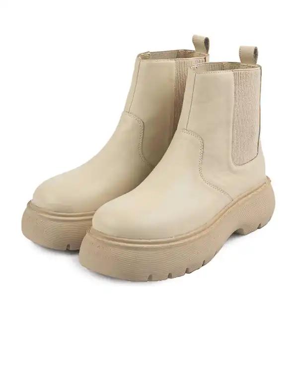 بوت زنانه کرم تیره ریس Rees کد 1726027-25