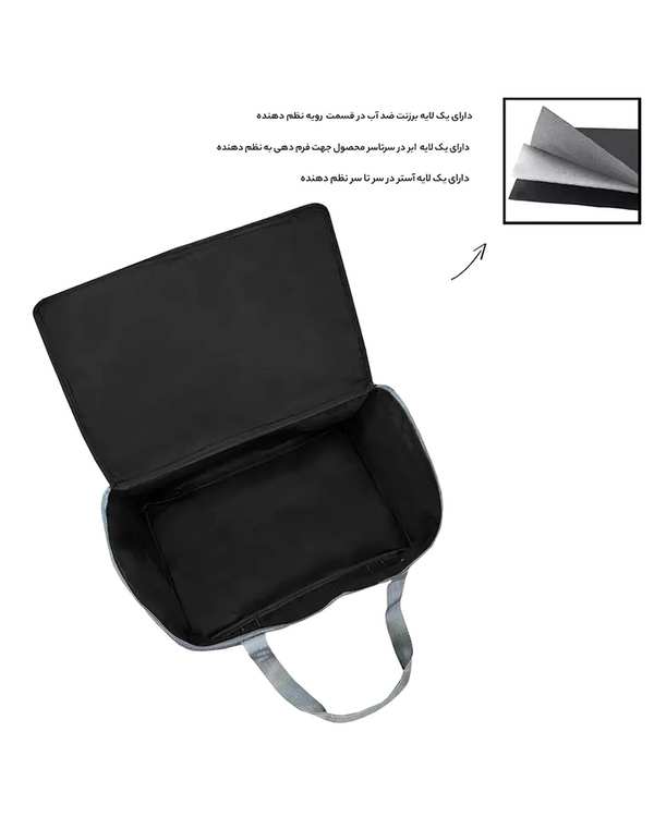 نظم دهنده سفری و کمد قهوه ای فوروارد Forward مدل FCLT2230 EASY TRIP - تصویر 6