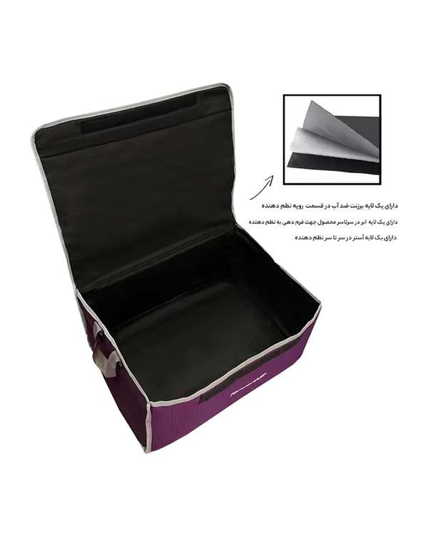 نظم دهنده صندوق عقب خودرو مشکی فوروارد Forward مدل FCLT2233 - تصویر 7