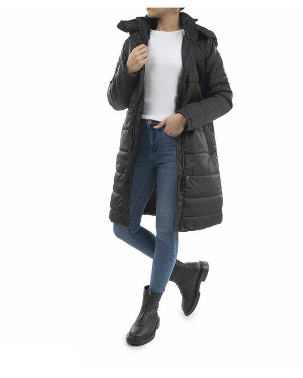 کاپشن زنانه مشکی مل اند موژ Mel & Moj کد W08672 - تصویر 2