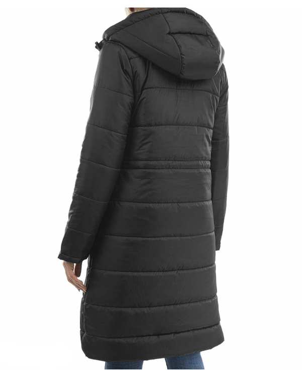 کاپشن زنانه مشکی مل اند موژ Mel & Moj کد W08672 - تصویر 3