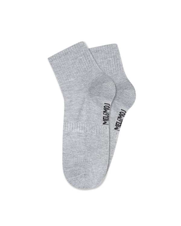 جوراب مردانه ساقدار طوسی مل اند موژ Mel & Moj کد M08721