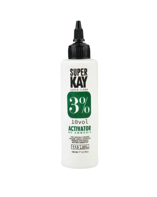 کرم اکسیدان بدون آمونیاک 3% سوپر کی Super Kay مدل Activator حجم 180ml