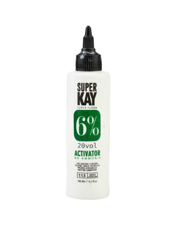 کرم اکسیدان بدون آمونیاک 6% سوپر کی Super Kay مدل Activator حجم 180ml