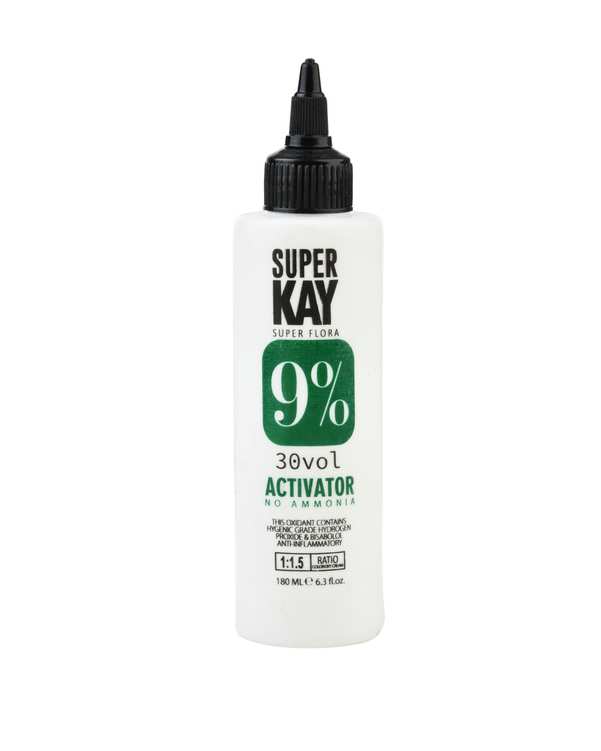 کرم اکسیدان بدون آمونیاک 9% سوپر کی Super Kay مدل Activator حجم 180ml