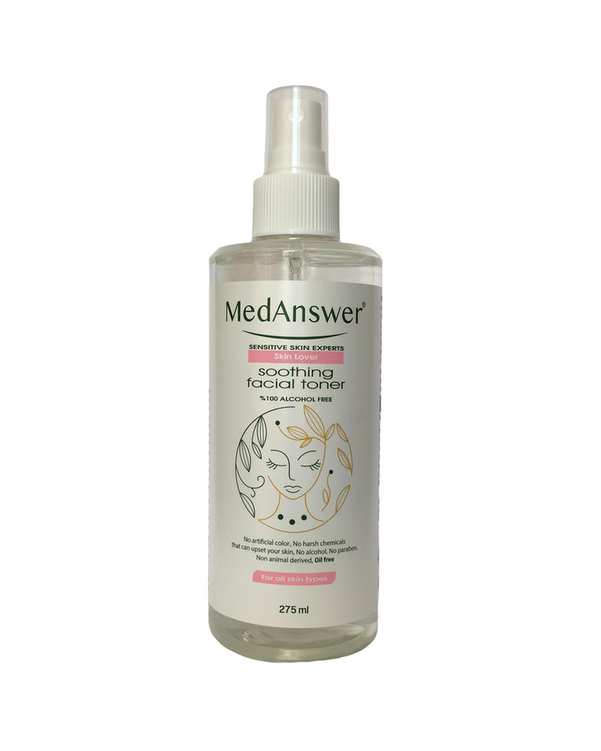 تونر پاک کننده صورت مدانسر Medanswer مدل ملامد مناسب انواع پوست 275ml