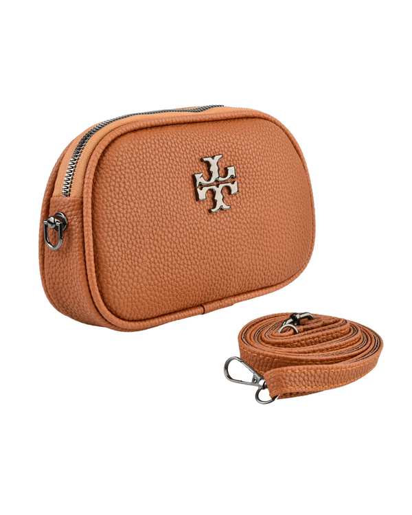 کیف زنانه دوشی عسلی بیسراک Bisrak مدل SL-524-18 - تصویر 2
