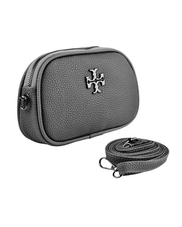 کیف دوشی زنانه کیف زنانه دوشی طوسی تیره بیسراک Bisrak مدل SL-524-92 - تصویر 2