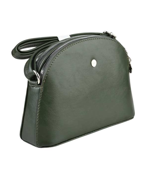 کیف دوشی زنانه کیف زنانه دوشی سبز تیره بیسراک Bisrak مدل SL-596-45 - تصویر 2