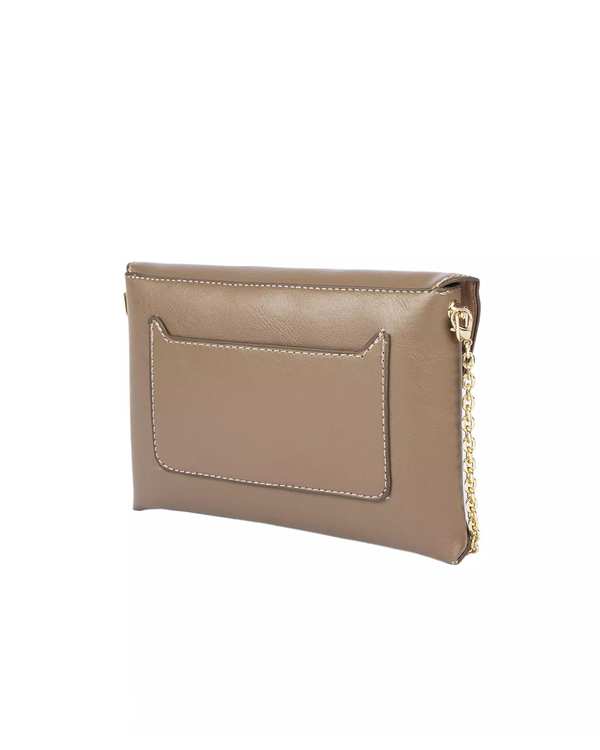 کیف دوشی زنانه کیف زنانه مجلسی گردویی بیسراک Bisrak مدل SL-609-10 - تصویر 2