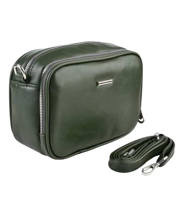 کیف دوشی زنانه کیف زنانه دوشی سبز تیره بیسراک Bisrak مدل SL-611-45 - تصویر 2