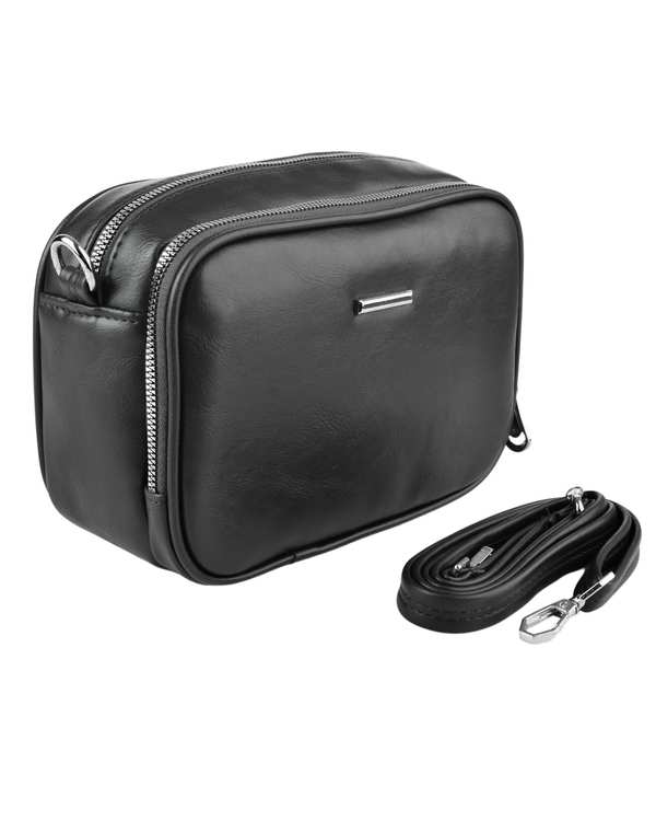 کیف دوشی زنانه کیف زنانه دوشی مشکی بیسراک Bisrak مدل SL-611-99 - تصویر 2