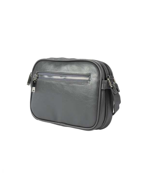 کیف دوشی زنانه کیف زنانه دوشی طوسی تیره بیسراک Bisrak مدل SL-614-92 - تصویر 2