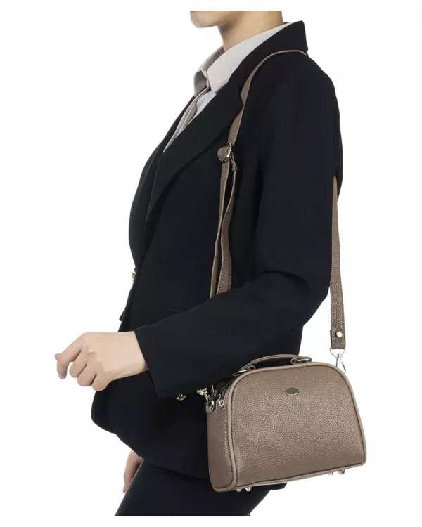 کیف دوشی زنانه کیف زنانه دوشی گردویی بیسراک Bisrak مدل SL-632-10 - تصویر 3