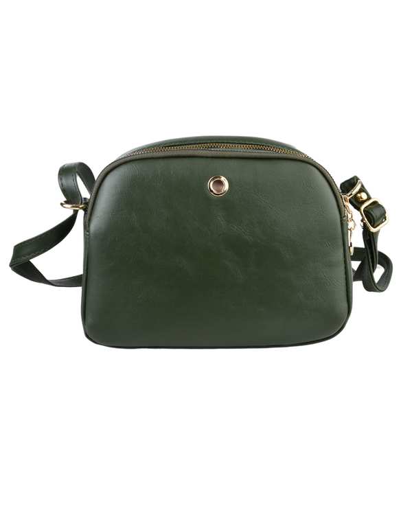 کیف دوشی زنانه کیف زنانه دوشی سبز تیره بیسراک Bisrak مدل SL-620-45 - تصویر 3