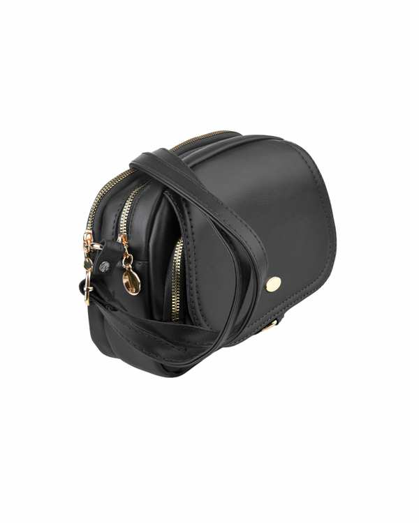 کیف دوشی زنانه کیف زنانه دوشی مشکی بیسراک Bisrak مدل SL-620-99 - تصویر 2