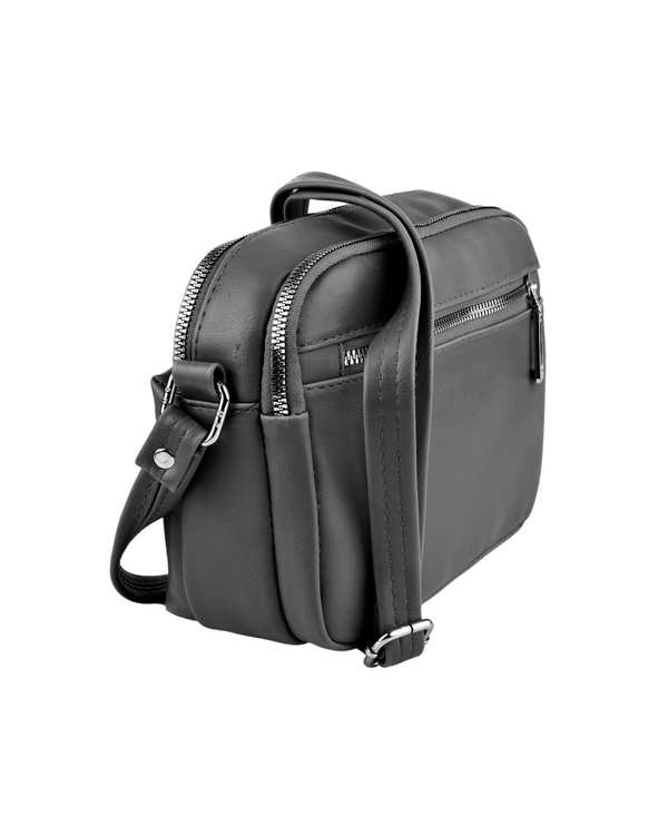 کیف دوشی زنانه کیف زنانه دوشی طوسی تیره بیسراک Bisrak مدل SL-630-92 - تصویر 2