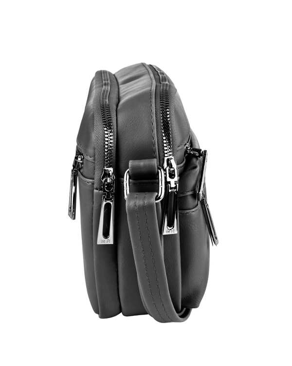 کیف دوشی زنانه کیف زنانه دوشی طوسی تیره بیسراک Bisrak مدل SL-630-92 - تصویر 4