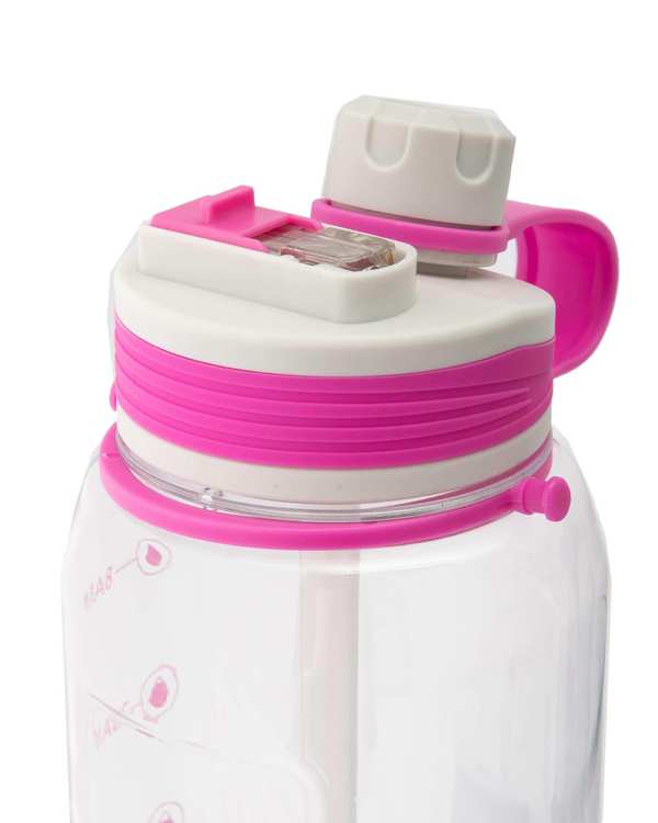 قمقمه ورزشی صورتی ماراتون Maraton حجم 2000ml - تصویر 3
