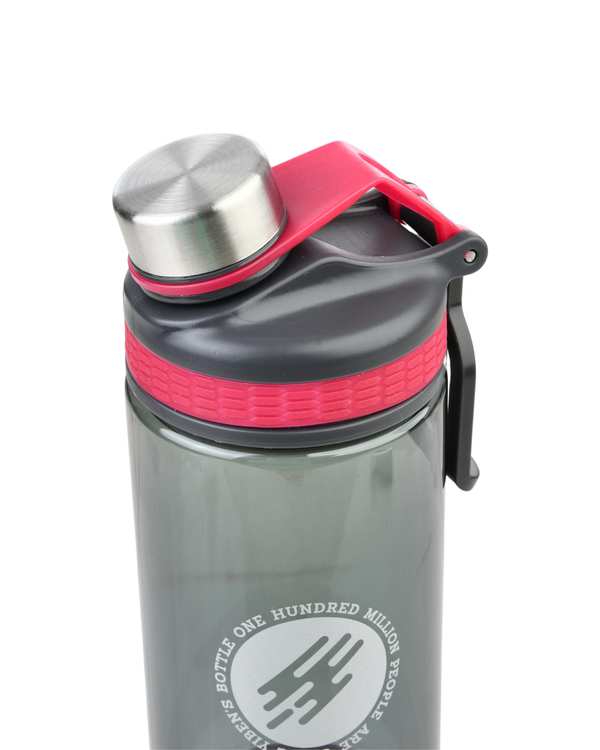 قمقمه ورزشی مشکی سرخابی ماراتون Maraton ظرفیت 600ml - تصویر 2