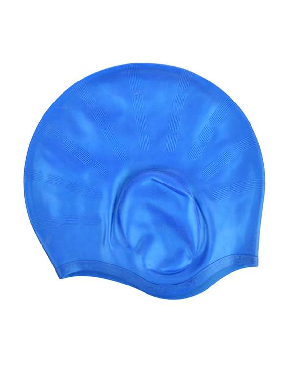 کلاه رو گوشی شنا آبی کاربنی اسپدو Speedo - تصویر 2