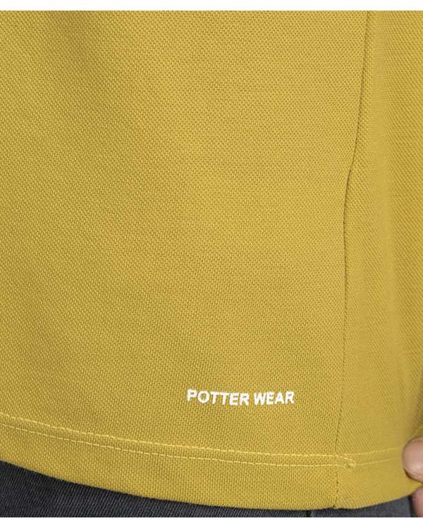 پولوشرت مردانه جودون سبز فسفری پاتر Potter کد 146 - تصویر 3