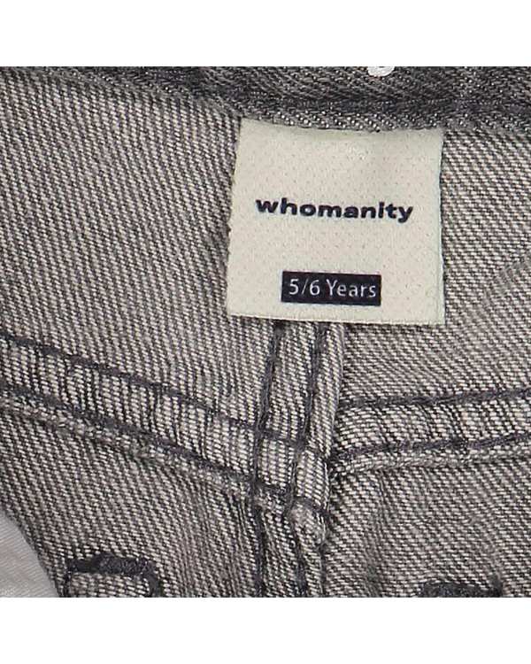 شلوار و شلوارک پسرانه شلوار جین بچگانه طوسی هومنیتی Whomanity مدل WZ08L - تصویر 4