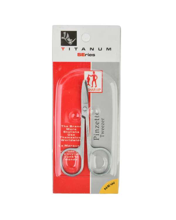 قیچی ابرو فیشار Fishar Vip سری تیتانیوم مدل استیل - تصویر 2