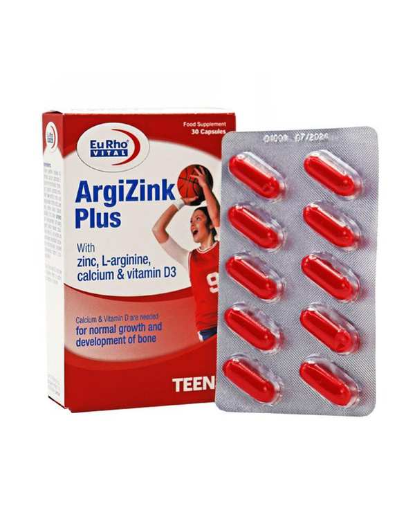 سافت ژل آرژی زینک پلاس یوروویتال بسته 60 عددی - تصویر 2