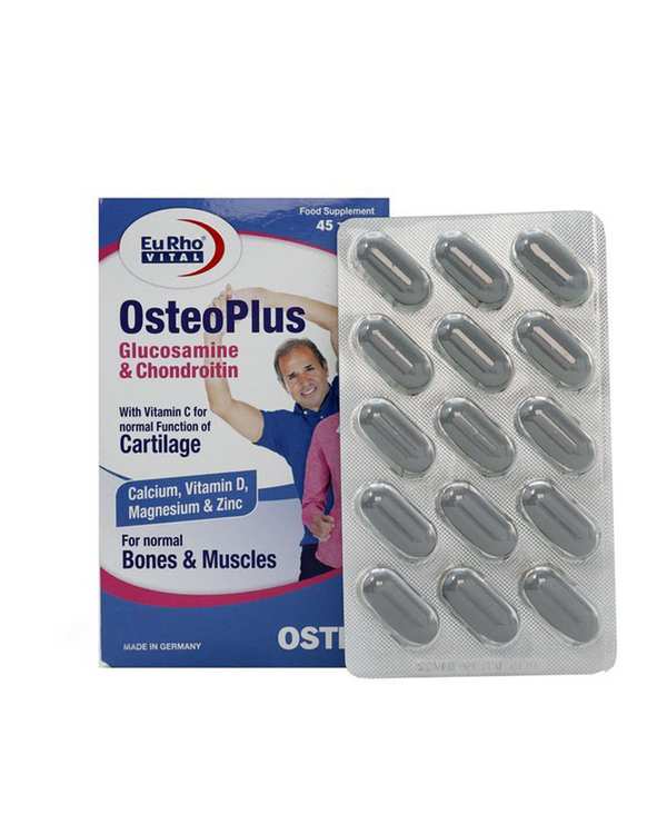 قرص استئو پلاس OsteoPlus یوروویتال بسته 45 عددی - تصویر 3