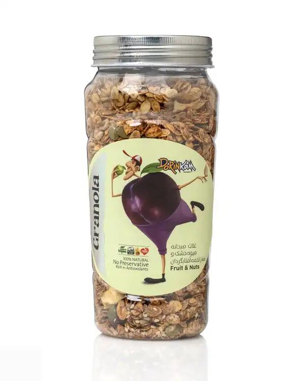 غلات صبحانه میوه خشک و مغز تخمه درین کام 350 گرم