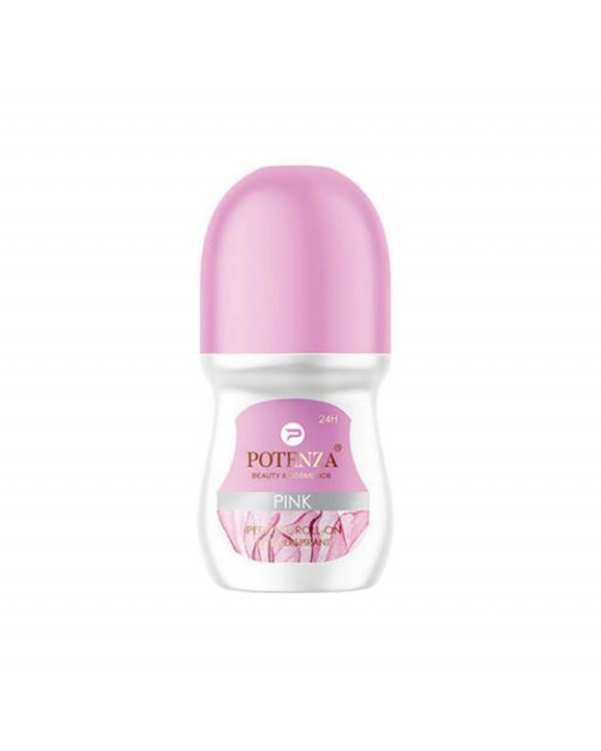 مام رول ضد تعریق زنانه پوتنزا Potenza مدل Pink حجم 50ml