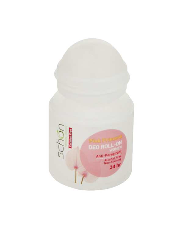 مام رول ضد تعریق زنانه شون Schon مدل Pink Princess حجم 50ml - تصویر 3