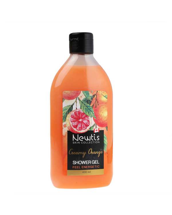 شامپو بدن کرمی نیوتیس Newtis مدل Creamy Orange حجم 400ml