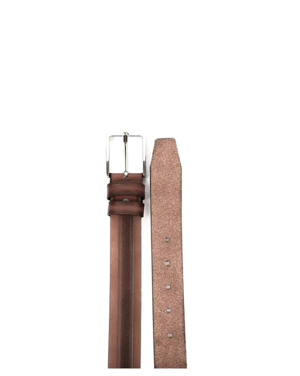 کمربند و ساسپندر مردانه کمربند مردانه عسلی بیسراک Bisrak مدل B-M311-18 - تصویر 2