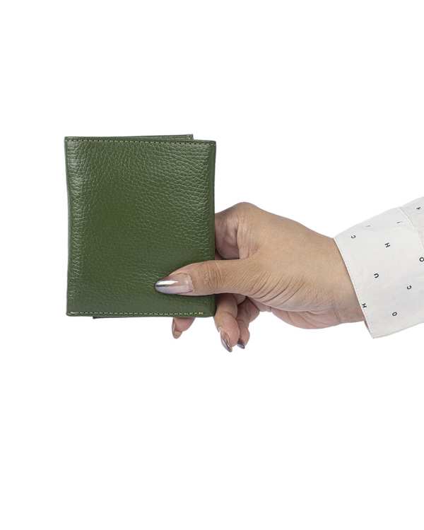 کیف پول جیبی چرم سبز بیسراک Bisrak مدل NL-J3Lat - تصویر 4